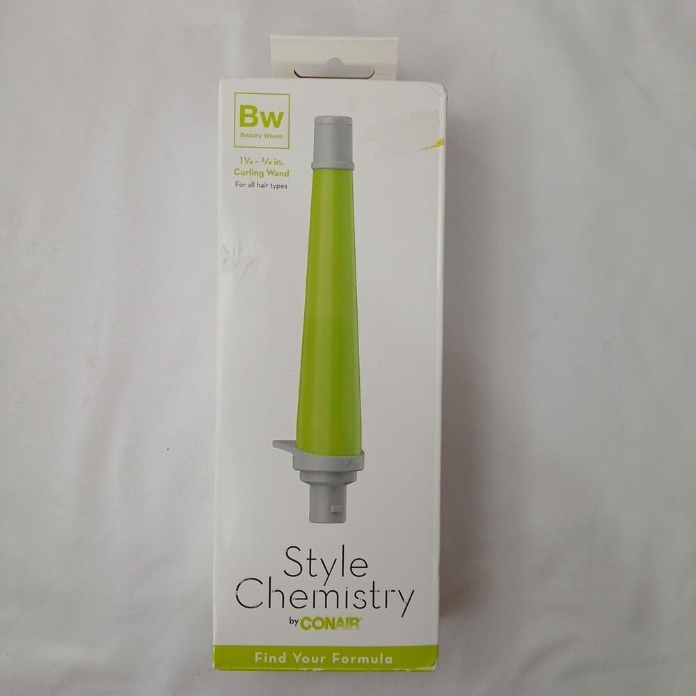 Conair Style Chemistry Tapered Curling Wand Attachment Bw Sz-0.5” 1.5” NIB